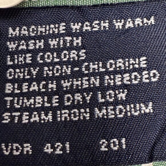 Men's NAUTICA Striped Short Sleeve Button Down Dress Shirt- Size Large - Picture 10 of 10